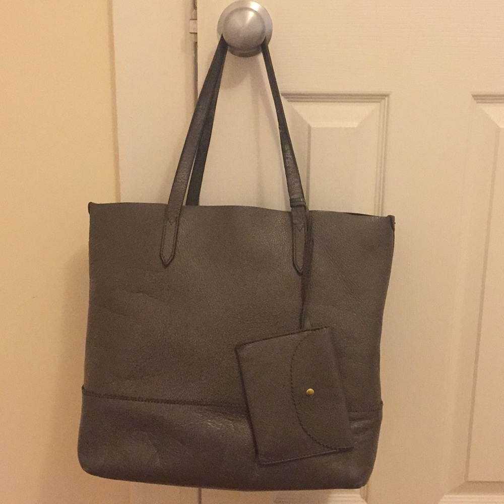 J.Crew Downing Leather Tote